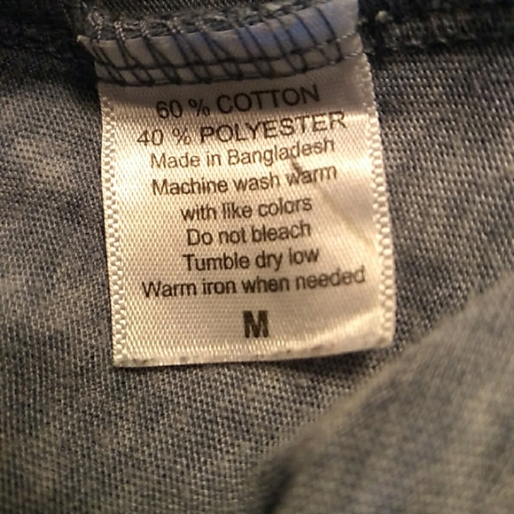 Women's Vintage Harley-Davidson Blue Heathered T Shirt Sz M - Picture 6 of 7